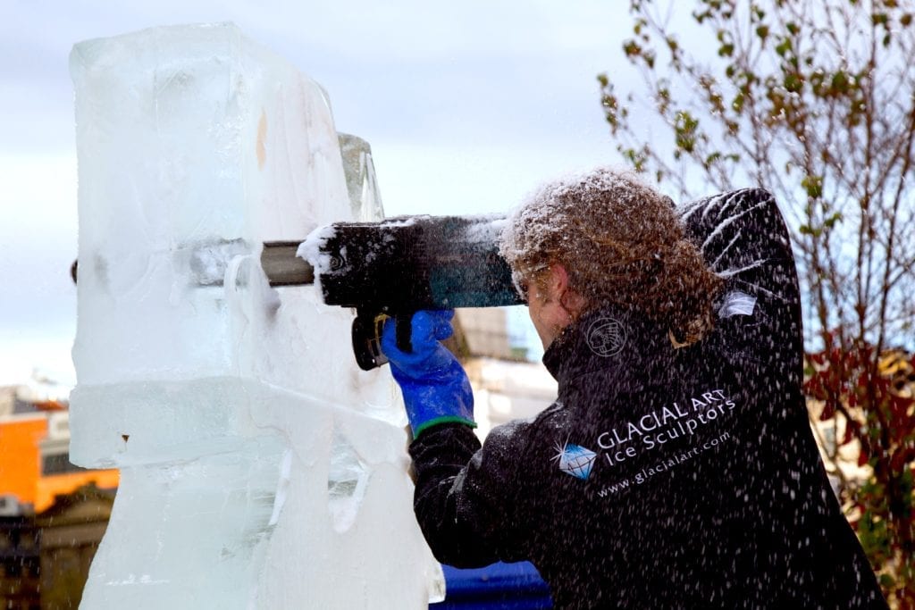 ice sculptures