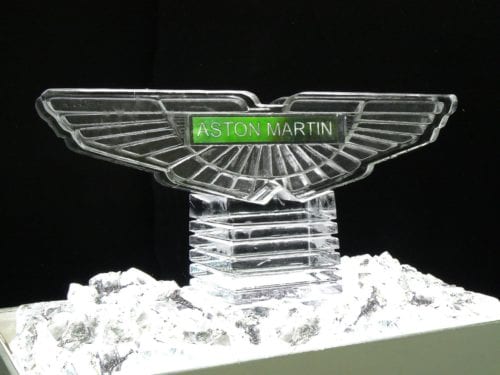 Aston Martin Ice Sculpture