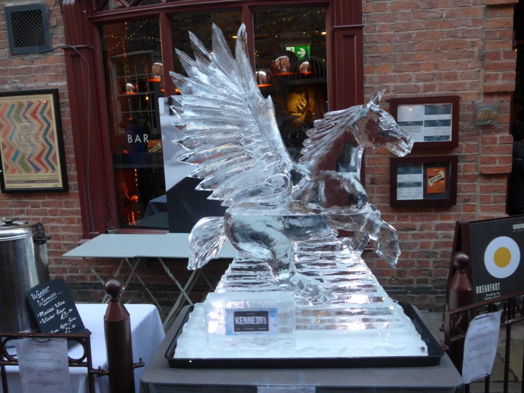 Pegasus Ice Sculpture